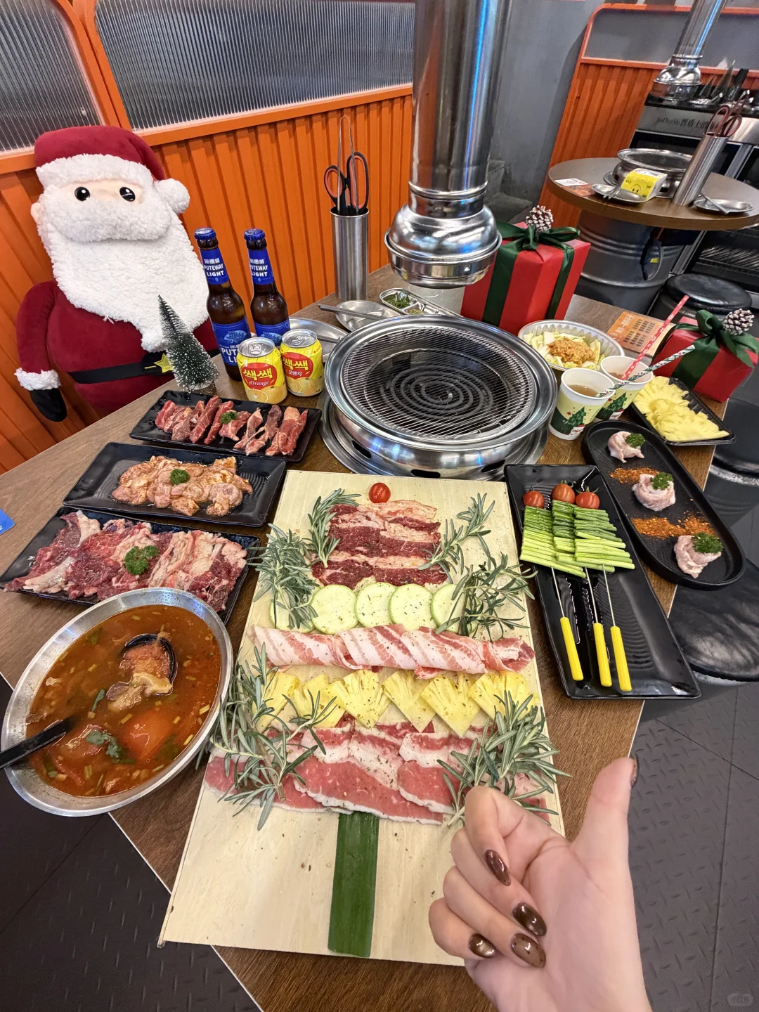 人均两位数就能吃上的圣诞烤肉！已三刷！