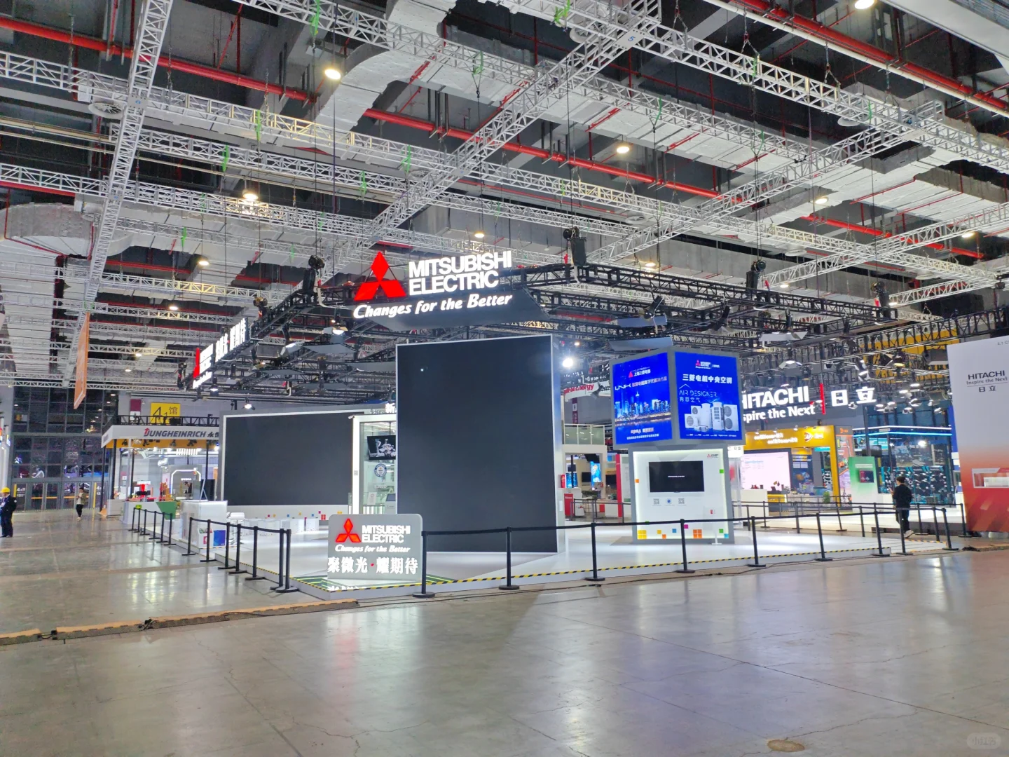 完了逛不完~第七届进博会最后的布展情况