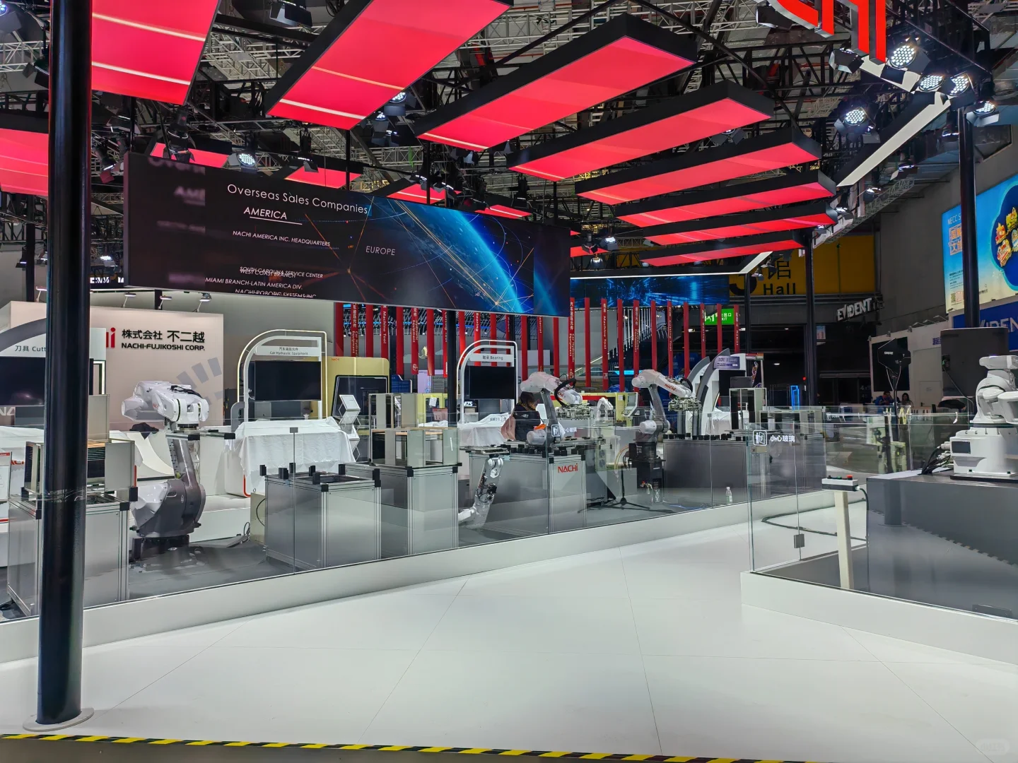 完了逛不完~第七届进博会最后的布展情况