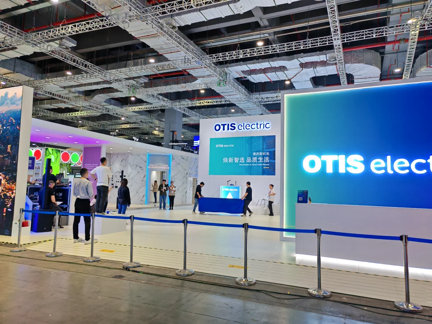 完了逛不完~第七届进博会最后的布展情况