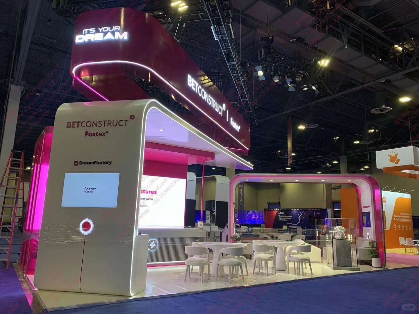 美国展会搭建?这个布置让客户赚了400w