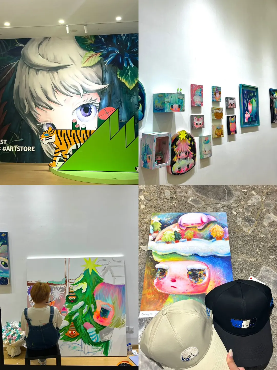 深圳万象天地??RORI HEE画作展览?