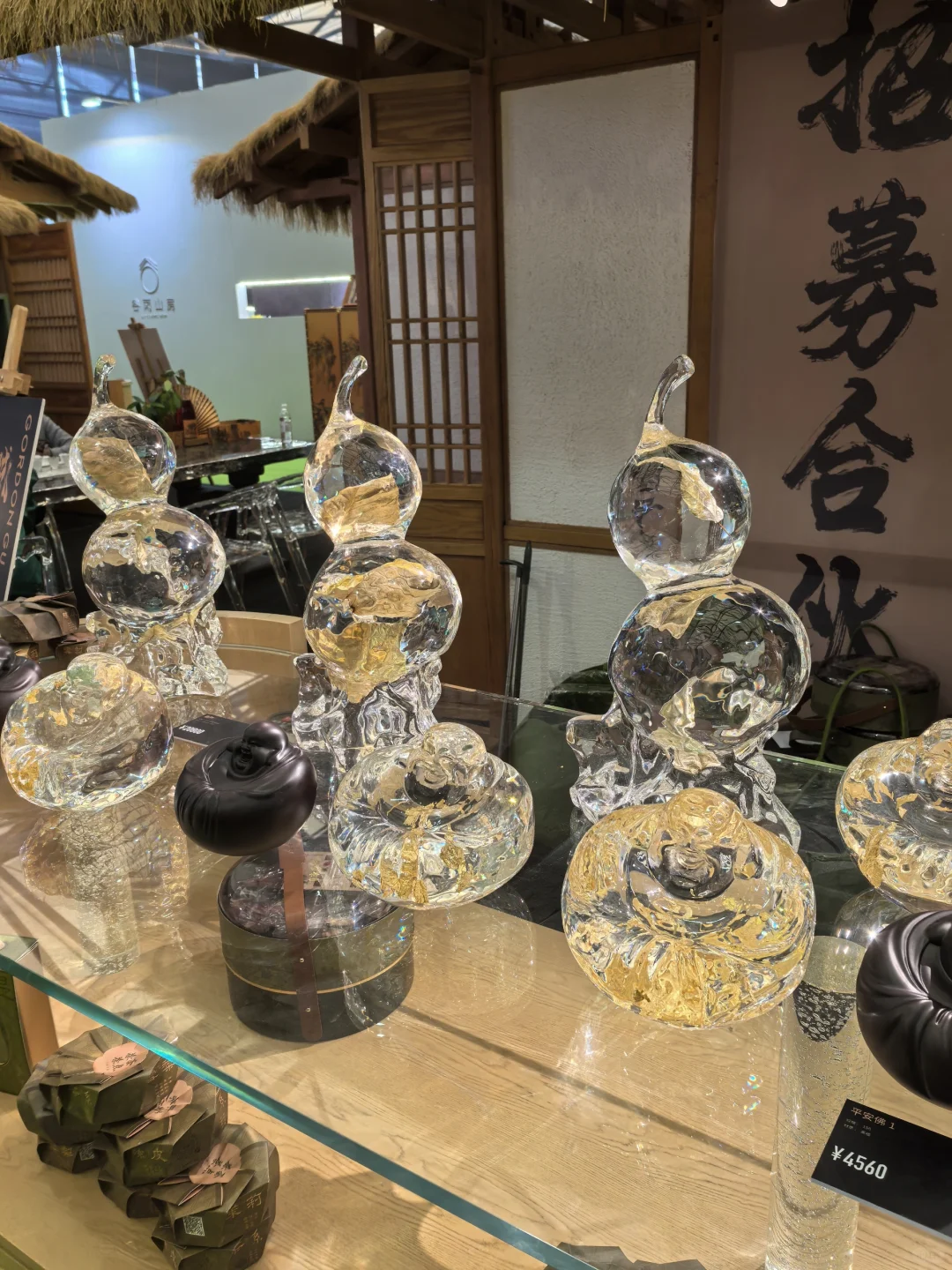 上海禅艺生活博览会，还是很多不错的品…