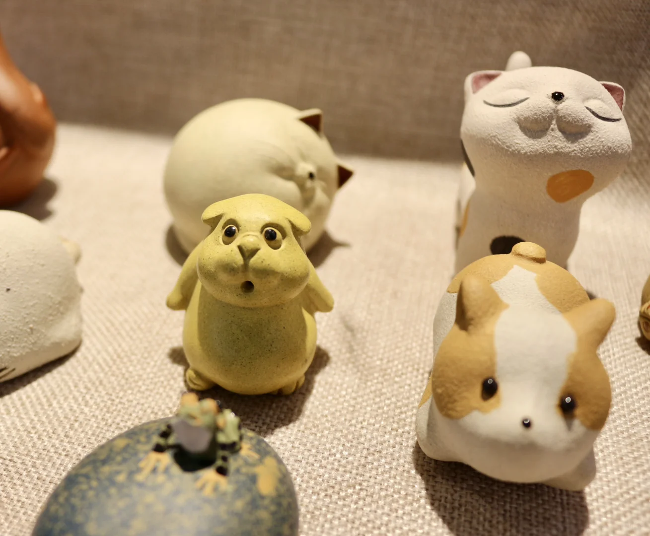 逛了一圈茶博会,挺失望的~