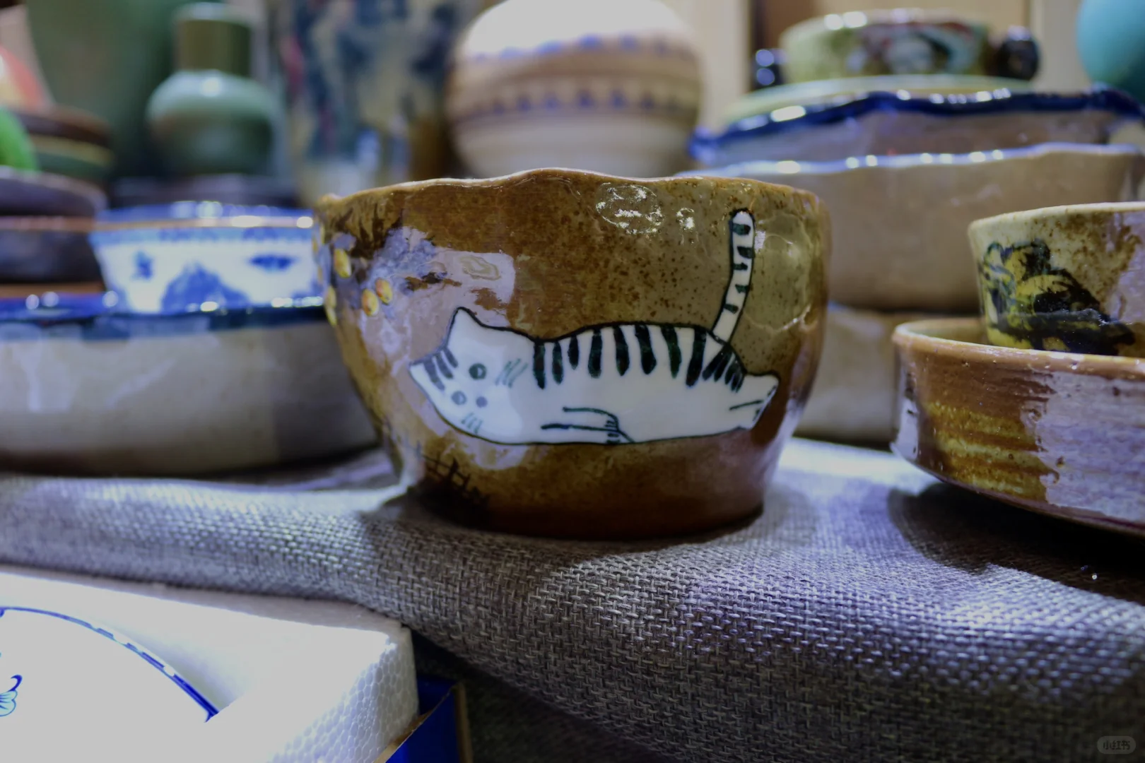 逛了一圈茶博会,挺失望的~