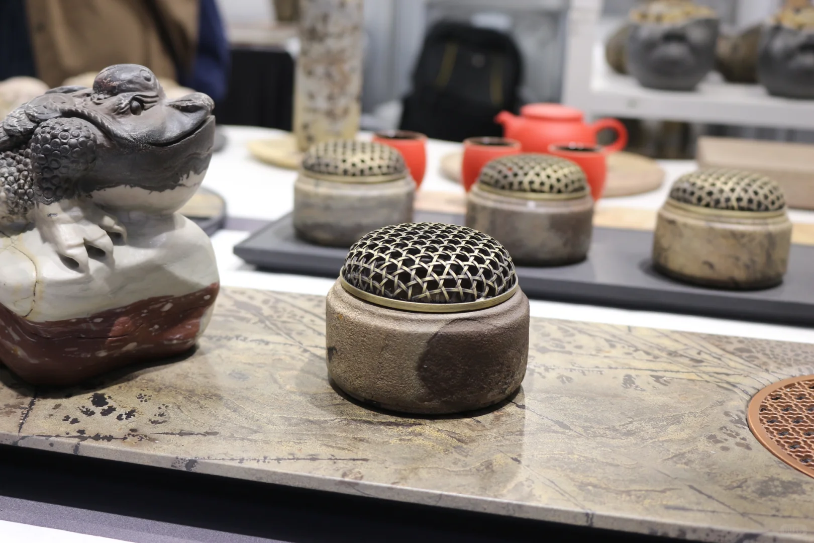 逛了一圈茶博会,挺失望的~