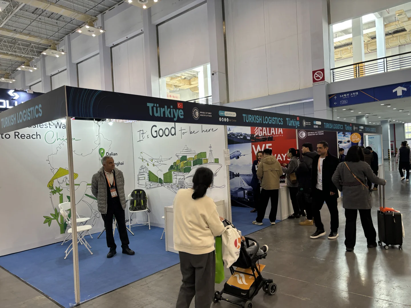 跨境电商行业展会，外国公司到国内来抢客户