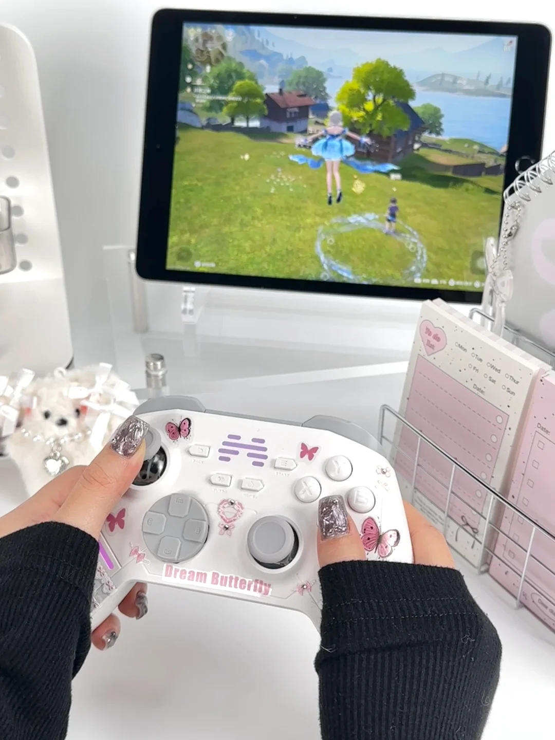 太好了,是手柄,无限暖暖有救了!