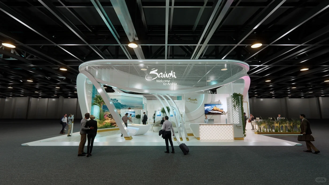 宝藏优雅现代艺术展台?案例分享｜传达品牌