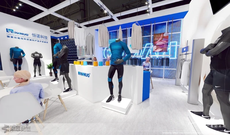 ?展会设计✖面料展 | 科技未来展台设计