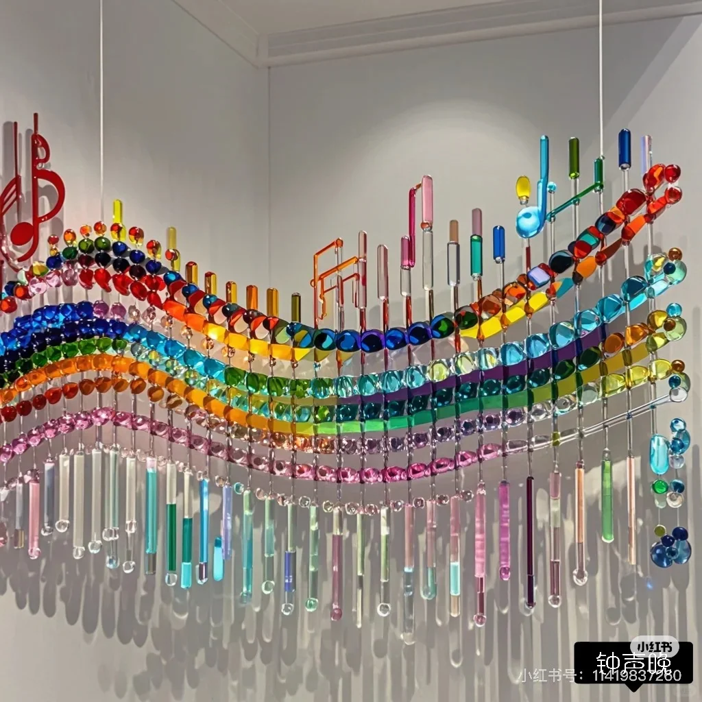 ?艺术装置｜珠子串成的展