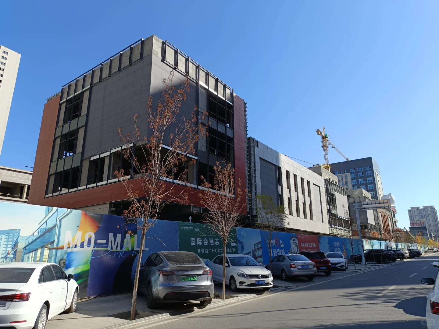 会展片区又多了一个中南的商业街