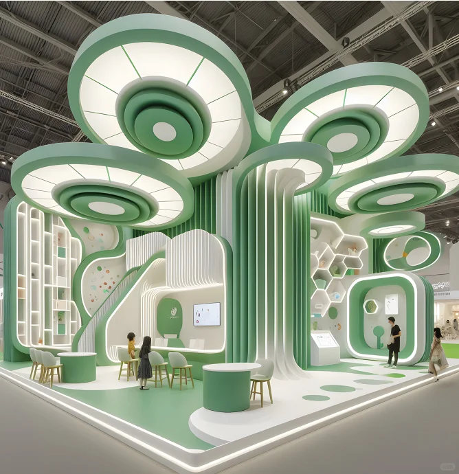 【展台设计搭建】中国香港展台设计分享