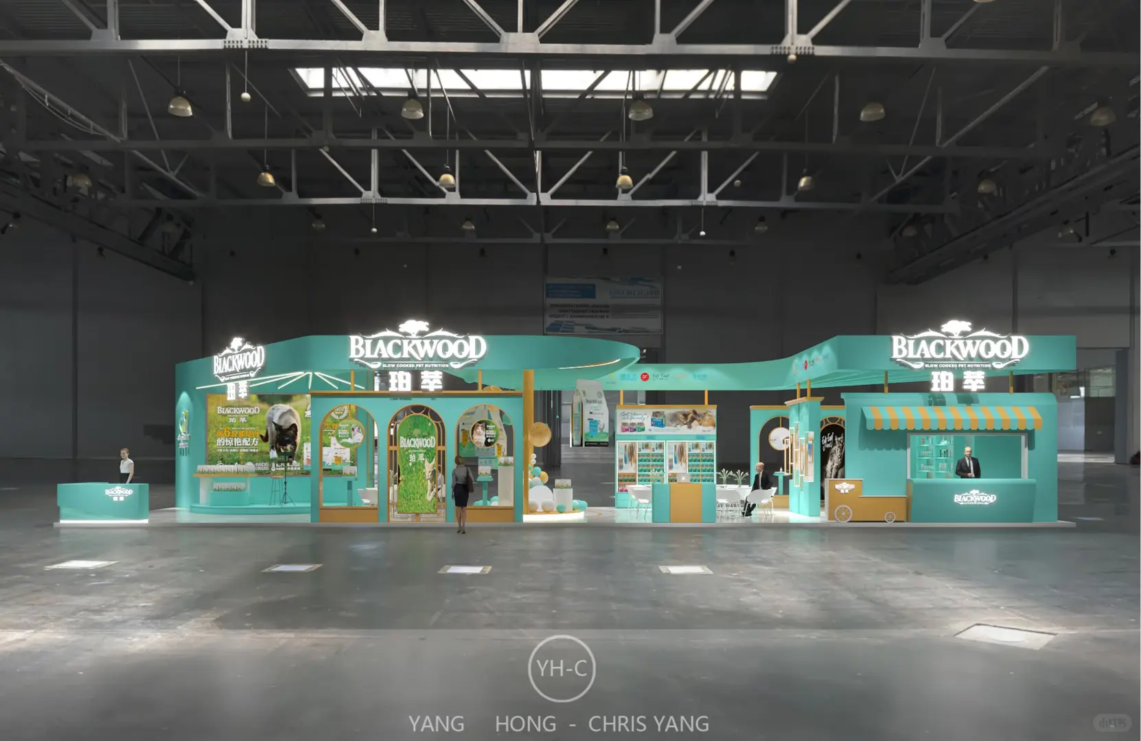 ?哇塞！珀萃展台搭建竟这么有料！