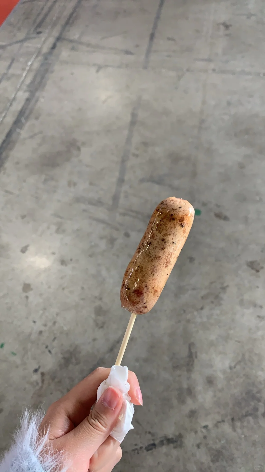 今天的展会是来吃美食的吧?