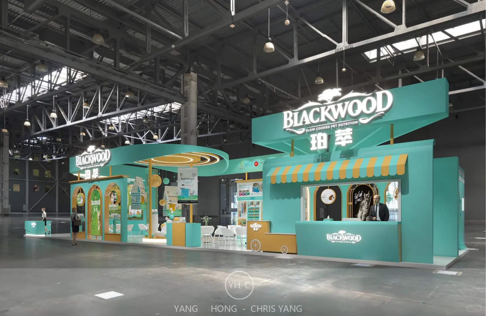 ?哇塞！珀萃展台搭建竟这么有料！