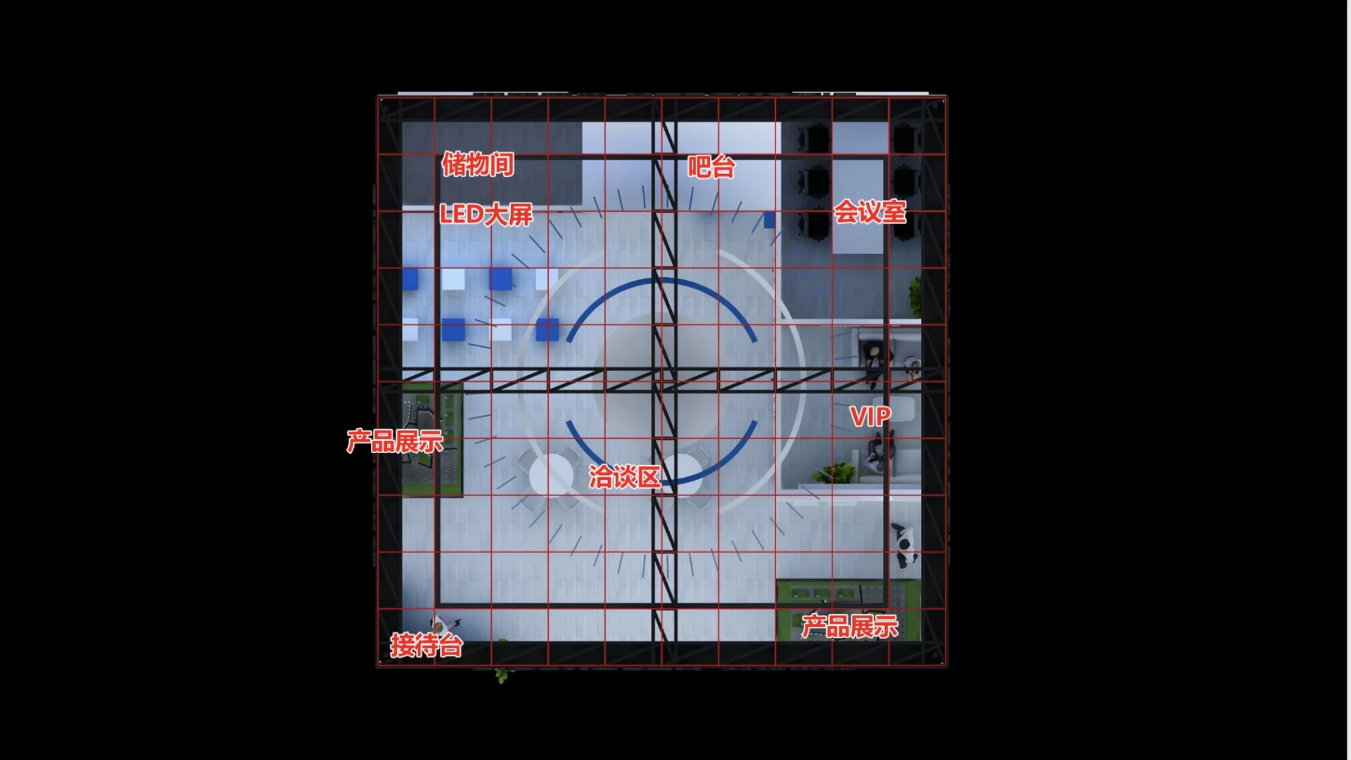 光伏储能展｜80平科技感高级展台设计