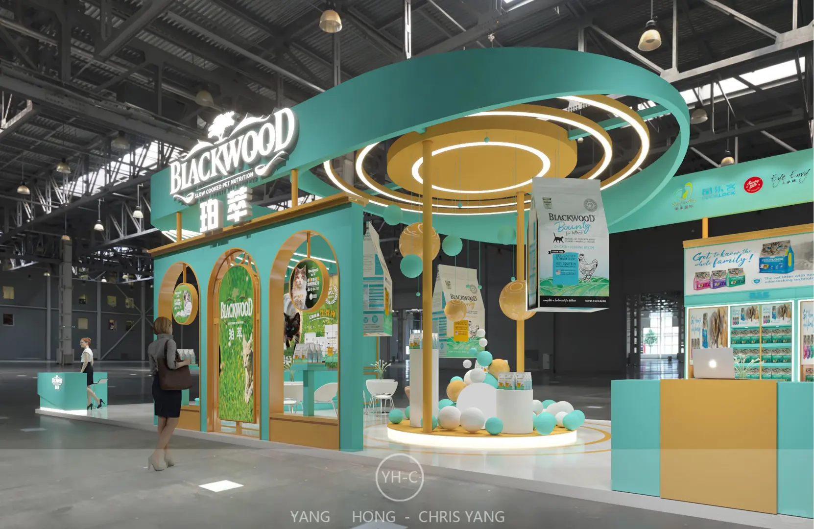 ?哇塞！珀萃展台搭建竟这么有料！