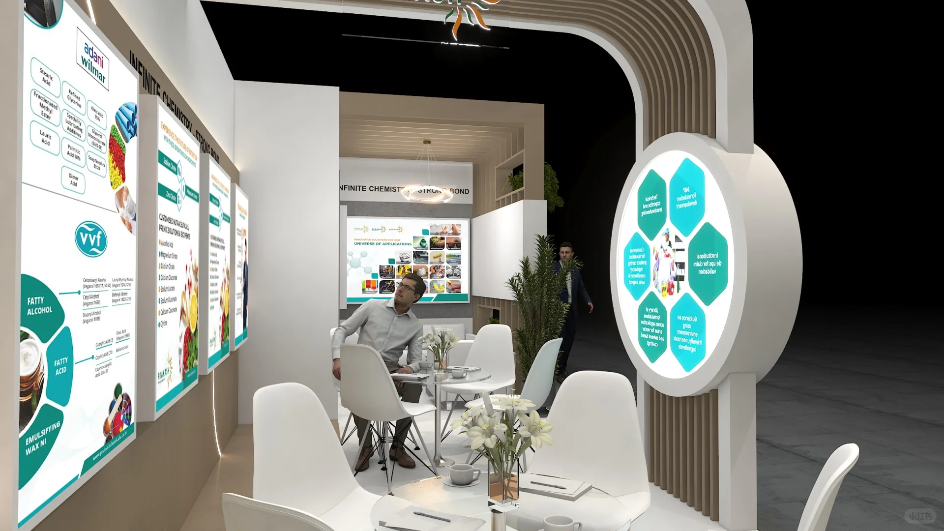 深圳广州展览会展台设计策划搭建效果图欣赏