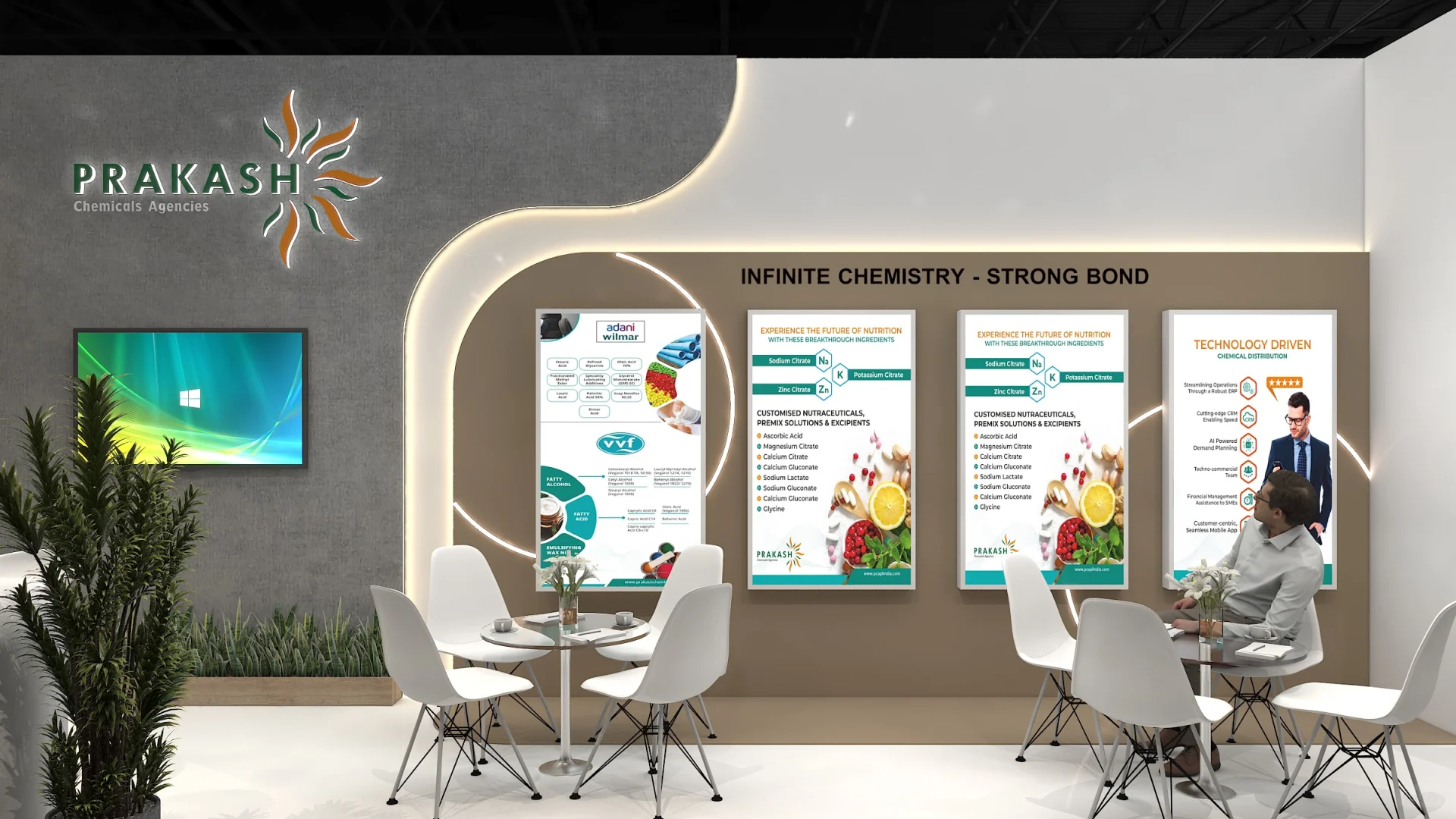 深圳广州展览会展台设计策划搭建效果图欣赏