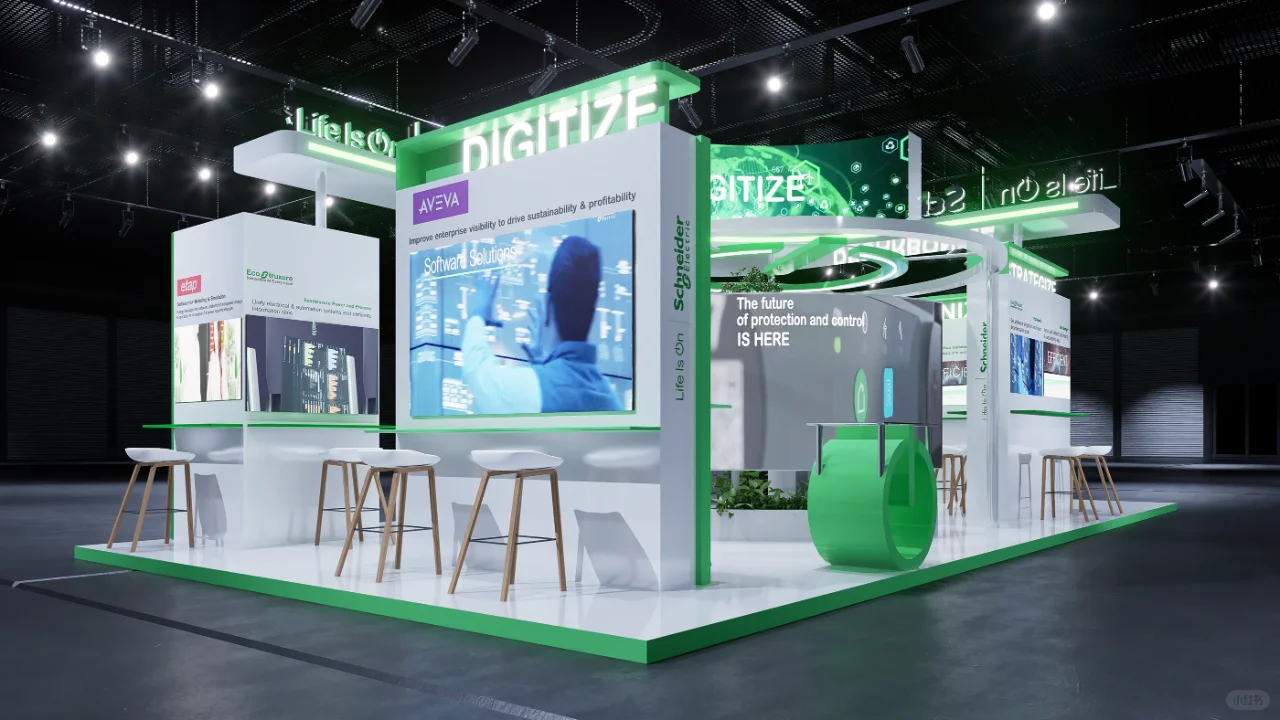 展会展台设计搭建 | 能源展 | 方案分享