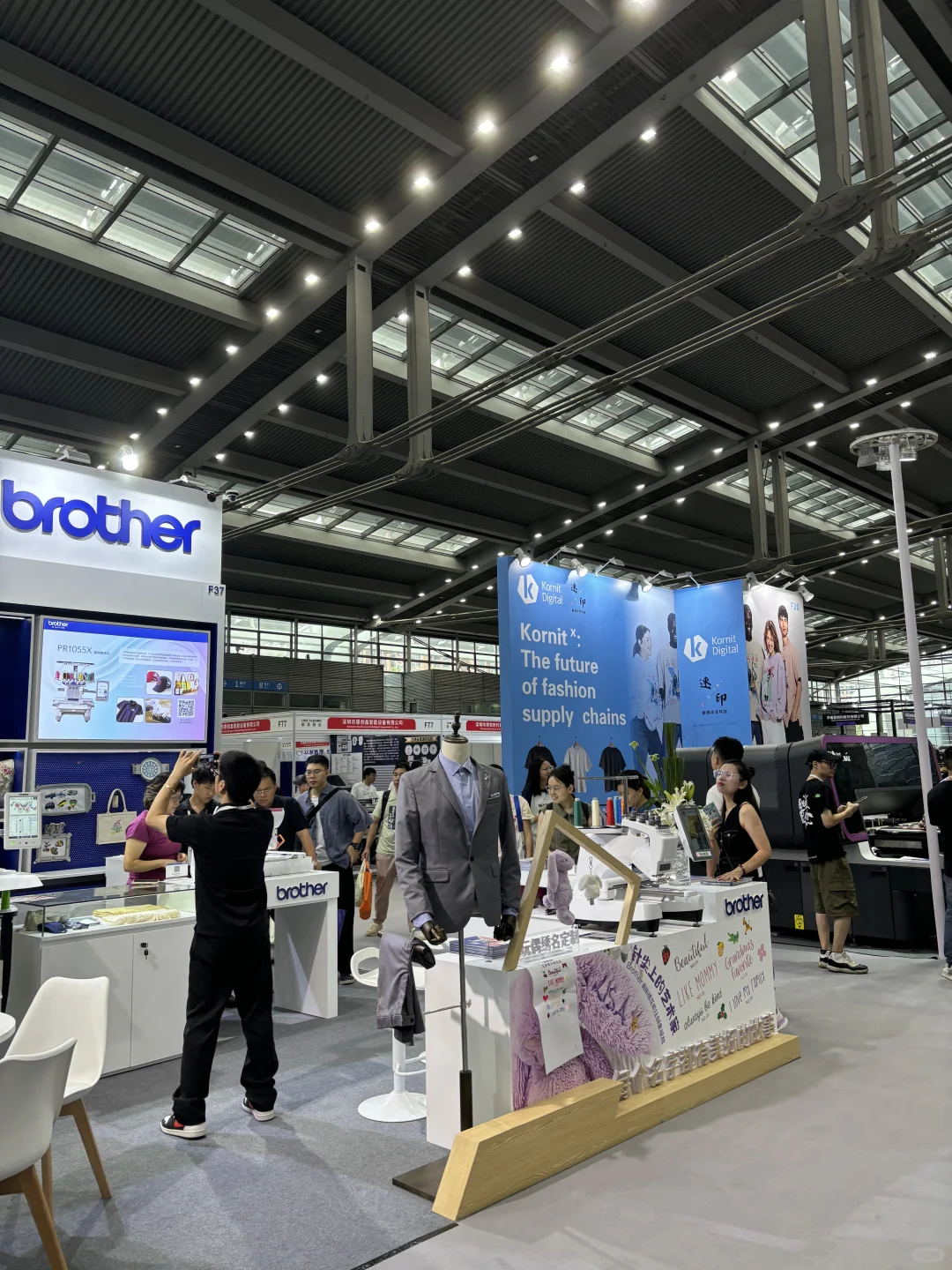 服装人参展学习的一天❗️把最好的带给大家❗️