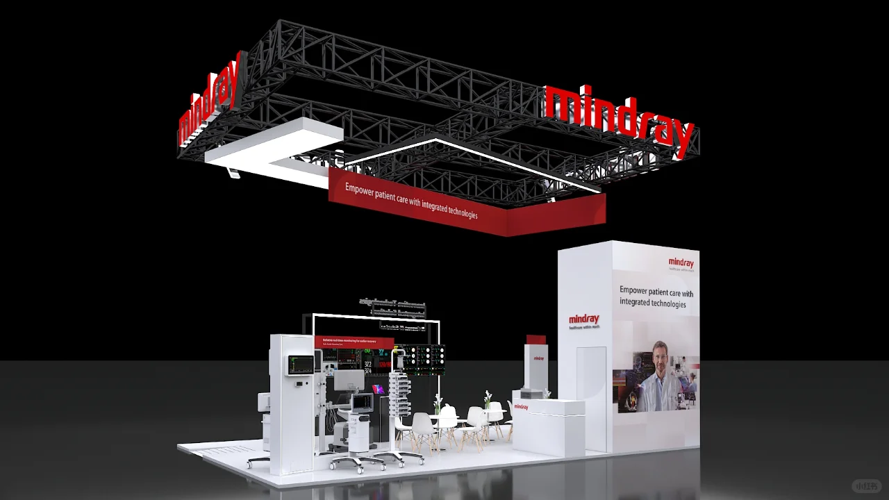 意大利展台设计搭建丨欧洲医疗展案例设计