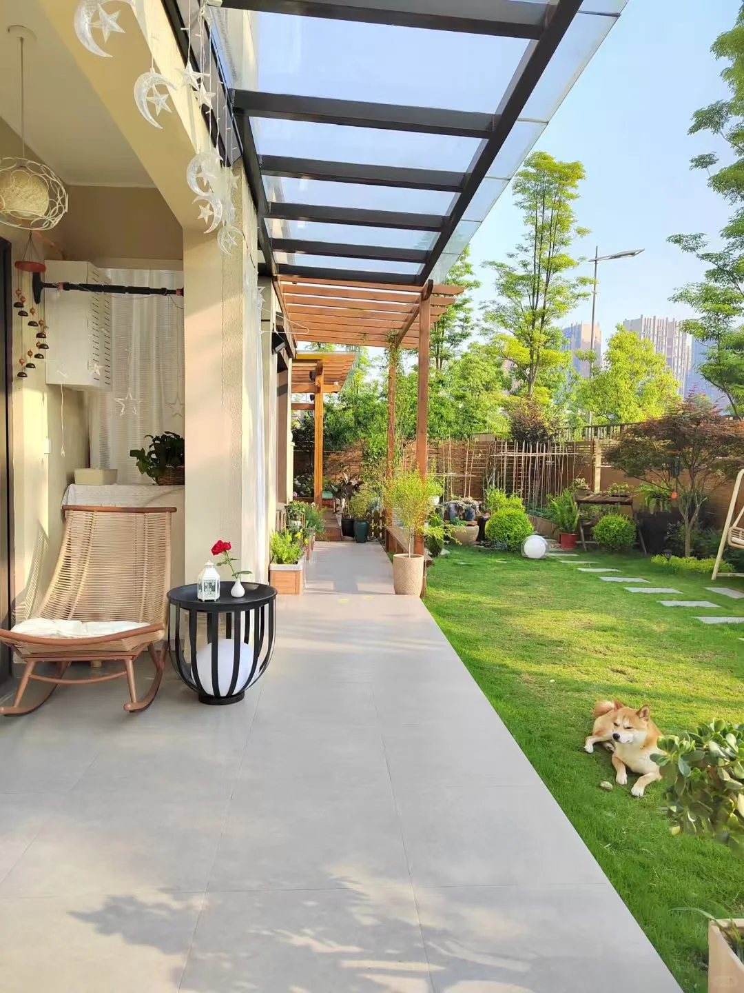 会展一楼带花园