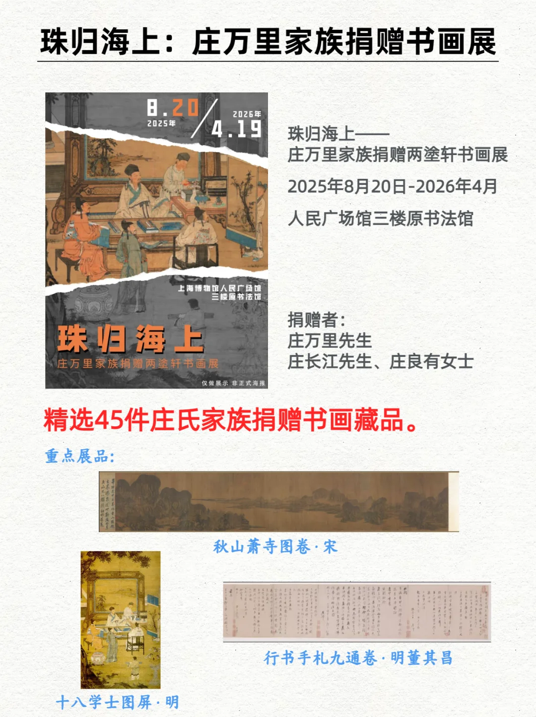 展讯·上海博物馆2025年特展合集