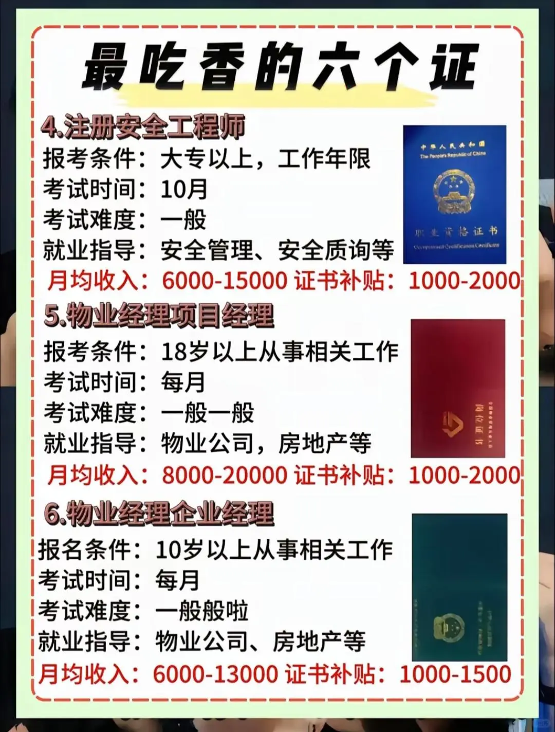 小众但是有用且含金量高的几个证书‼️