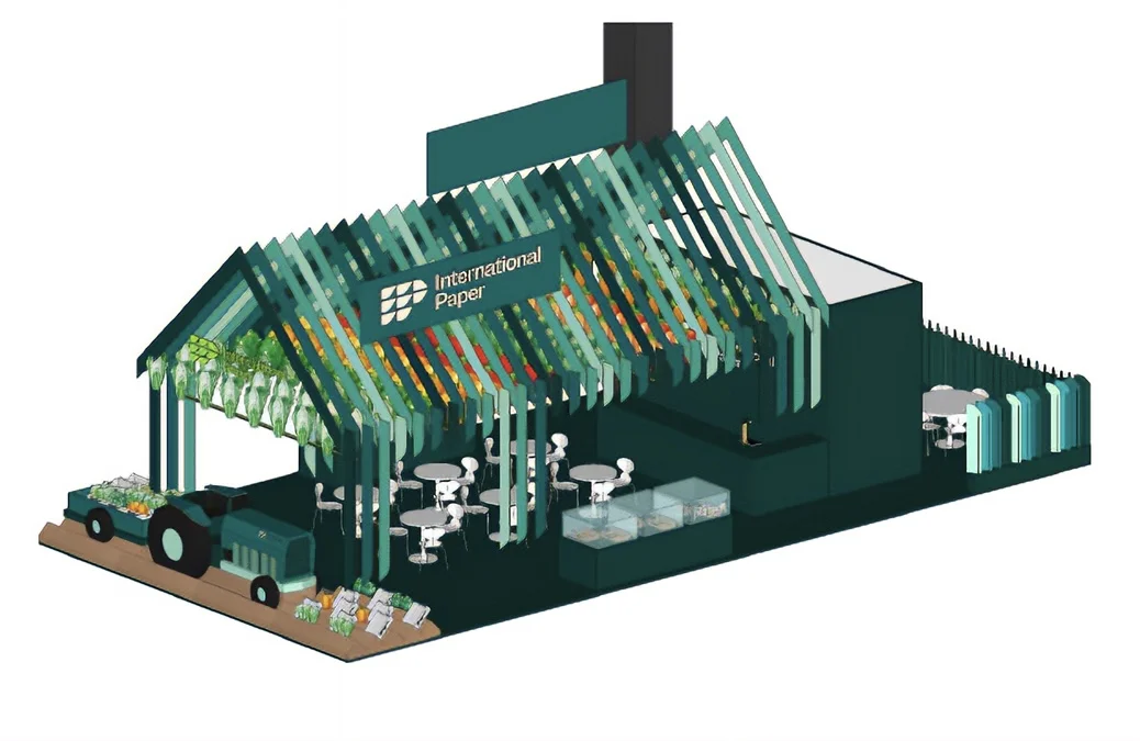 ??果蔬农产品展这样布置太有趣了！