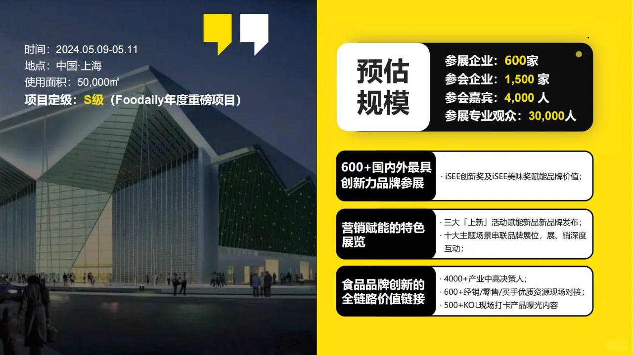 2024年食品创新博览会整合营销手册