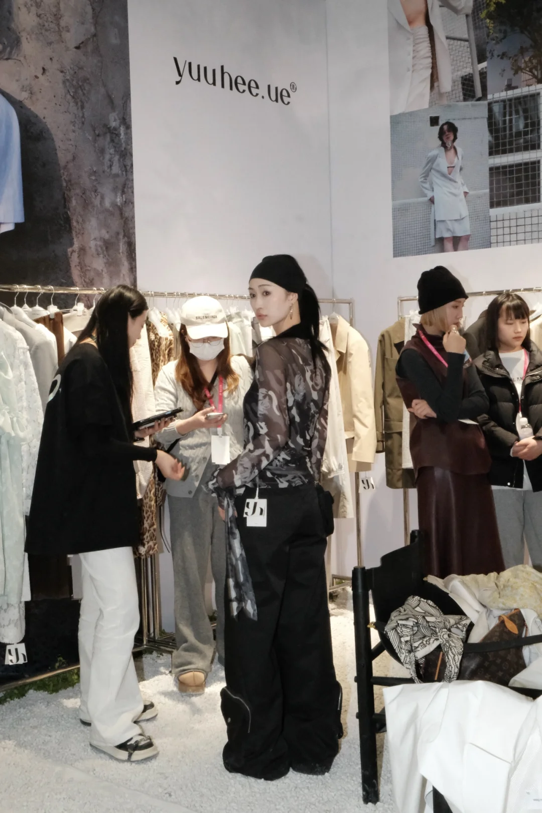 YUUHEE.UE订货会最后一天 x 意法会展