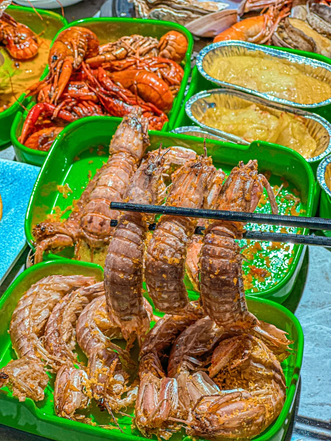 吹爆会展中心这家蒸汽海鲜自助！！！