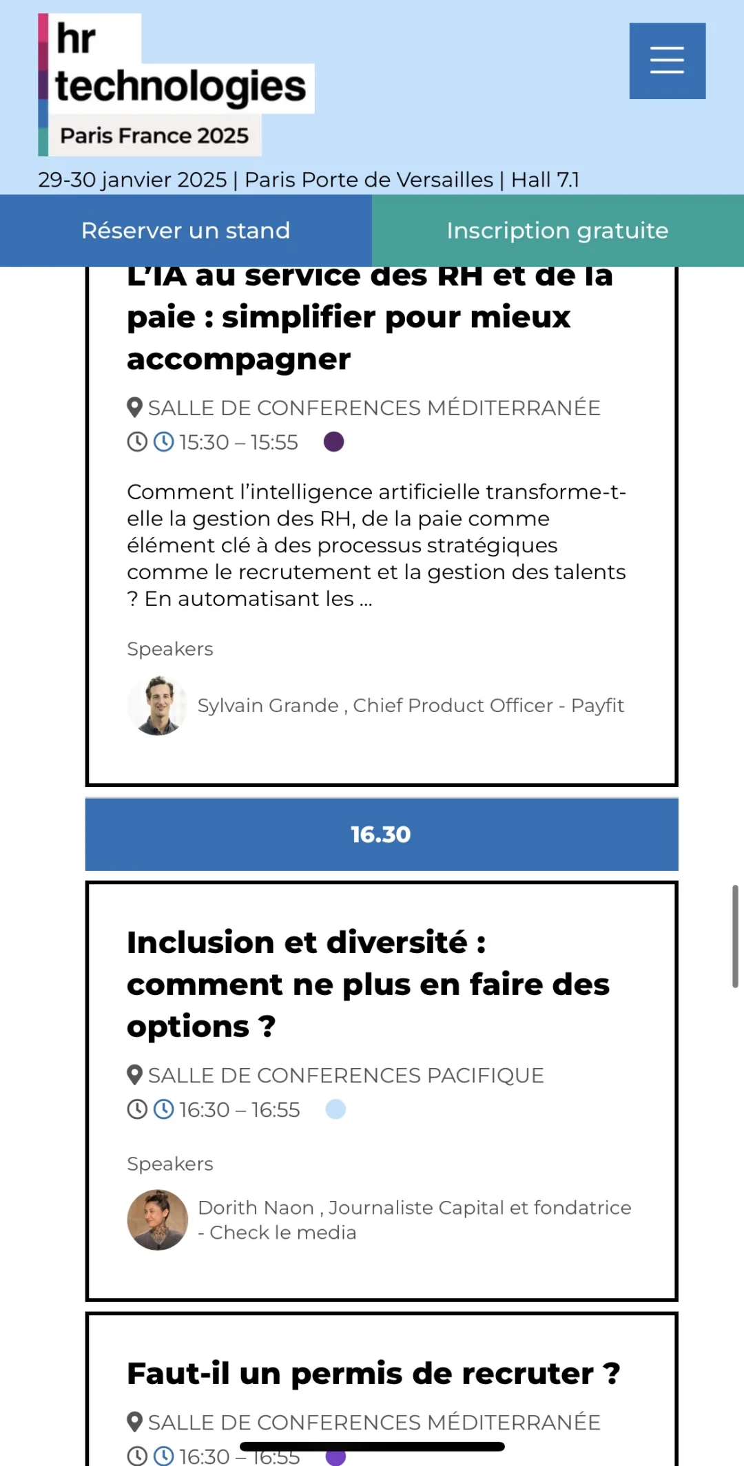 ??不容错过的巴黎HR Tech展会，免费注册！