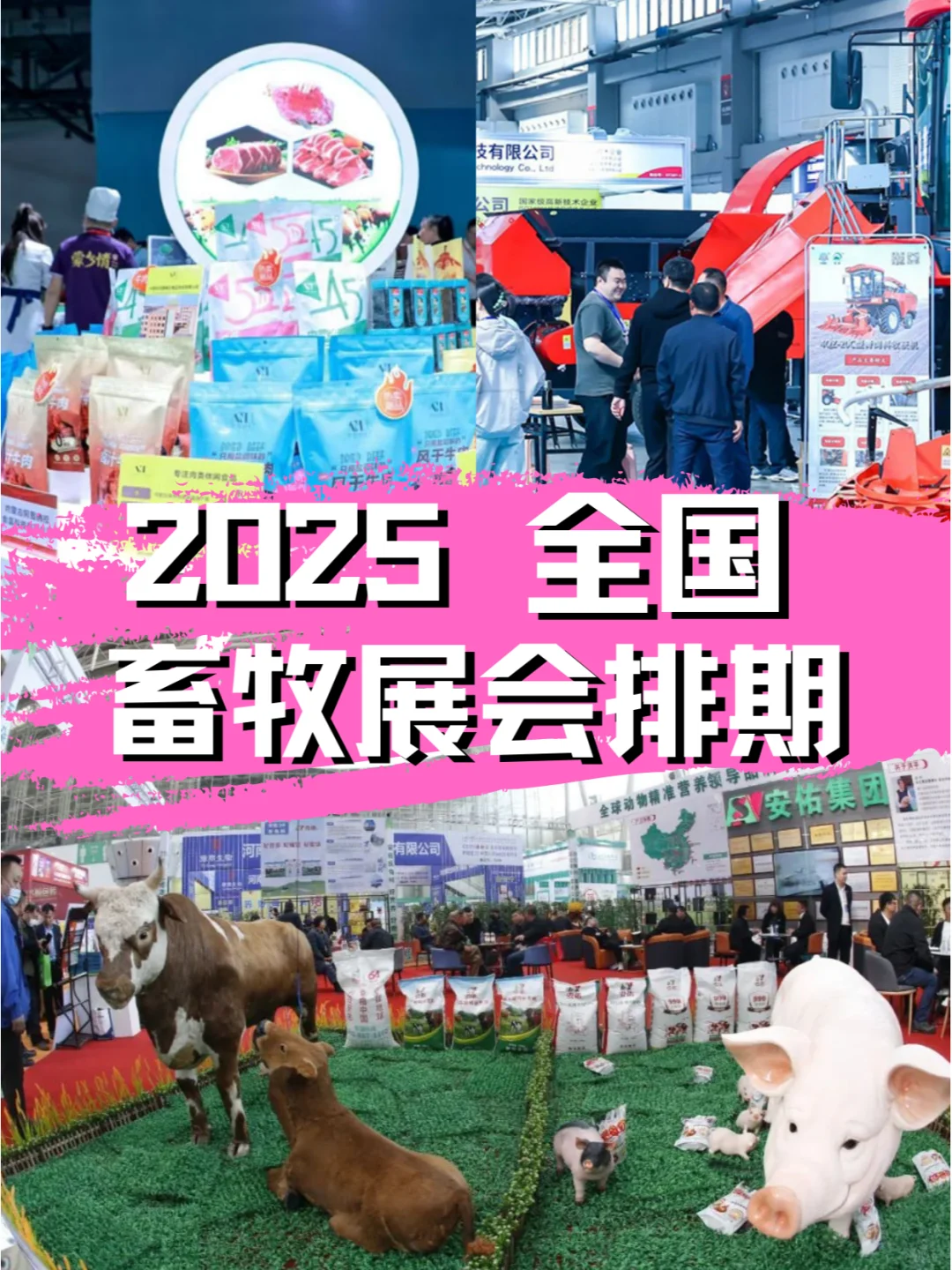 2025全国畜牧展会排期：多地盛会即将启幕