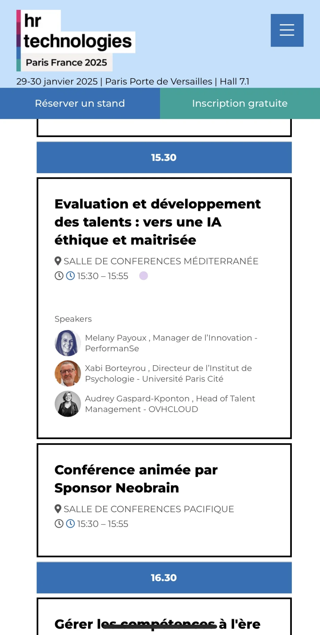 ??不容错过的巴黎HR Tech展会，免费注册！