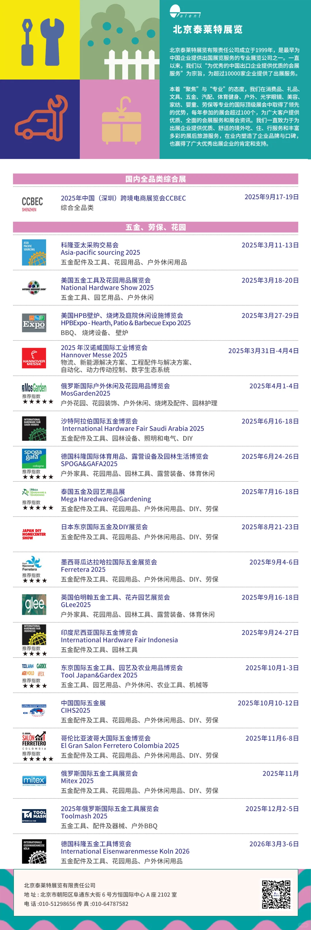 今年的展会总算都参加完了…