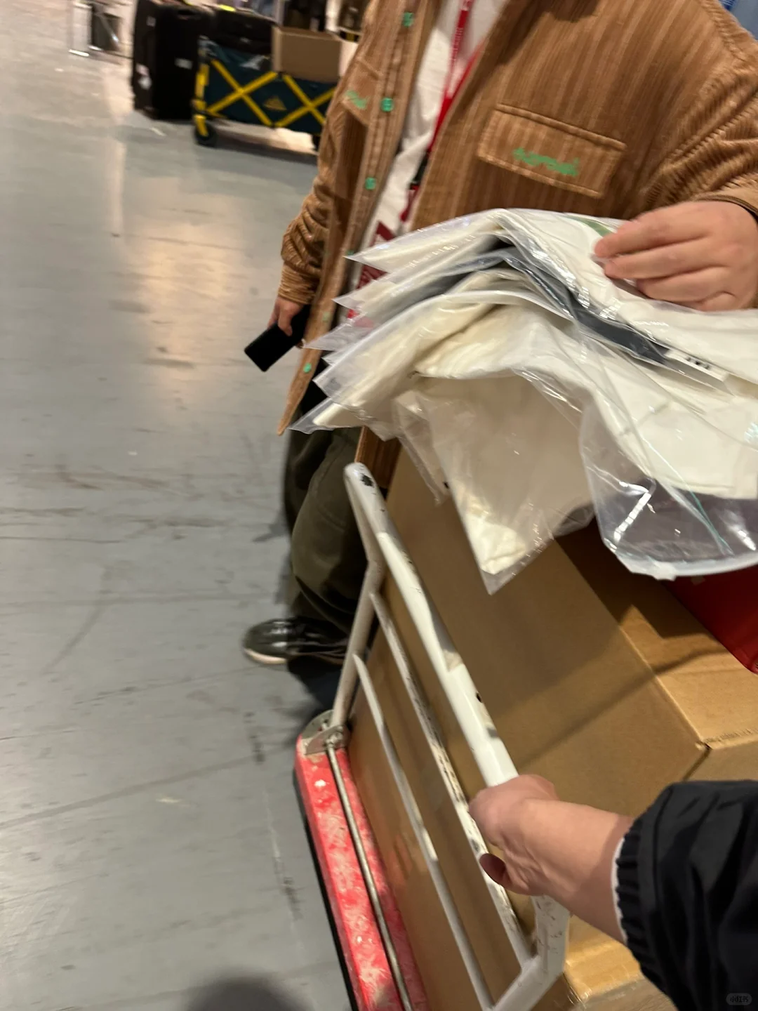 第一次参加展会的服装创业新人