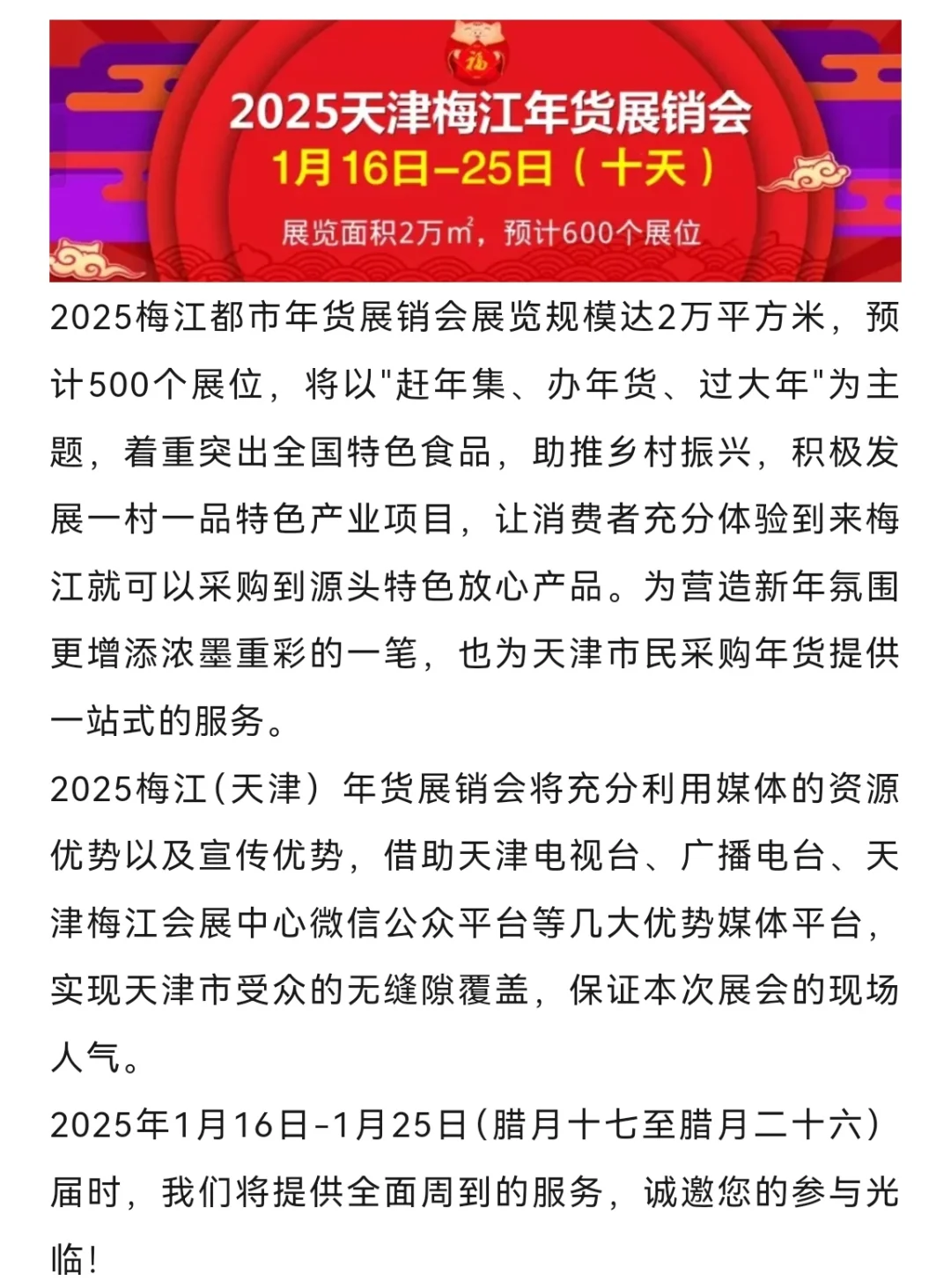 天津梅江都市年货节