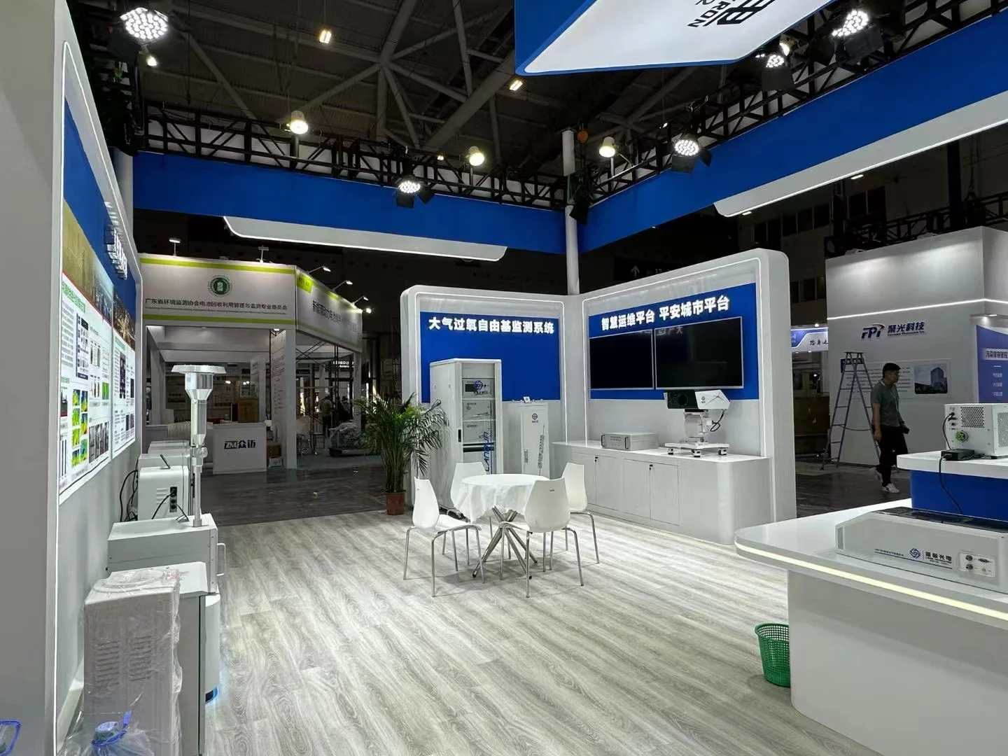 深圳气象展丨展台搭建完成返图