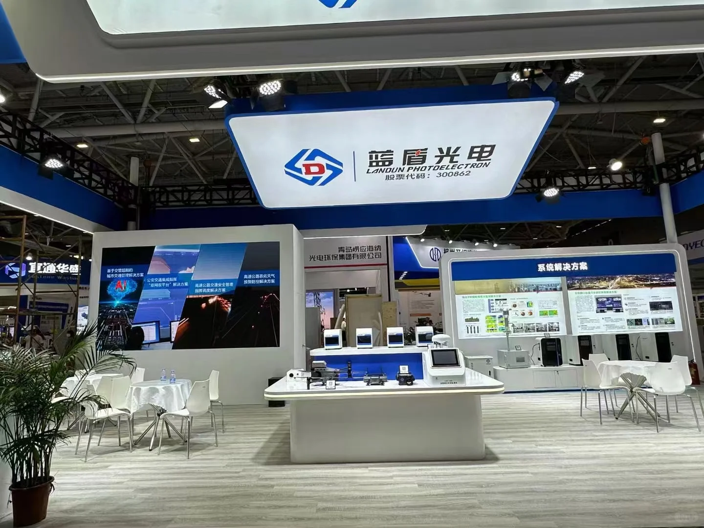 深圳气象展丨展台搭建完成返图