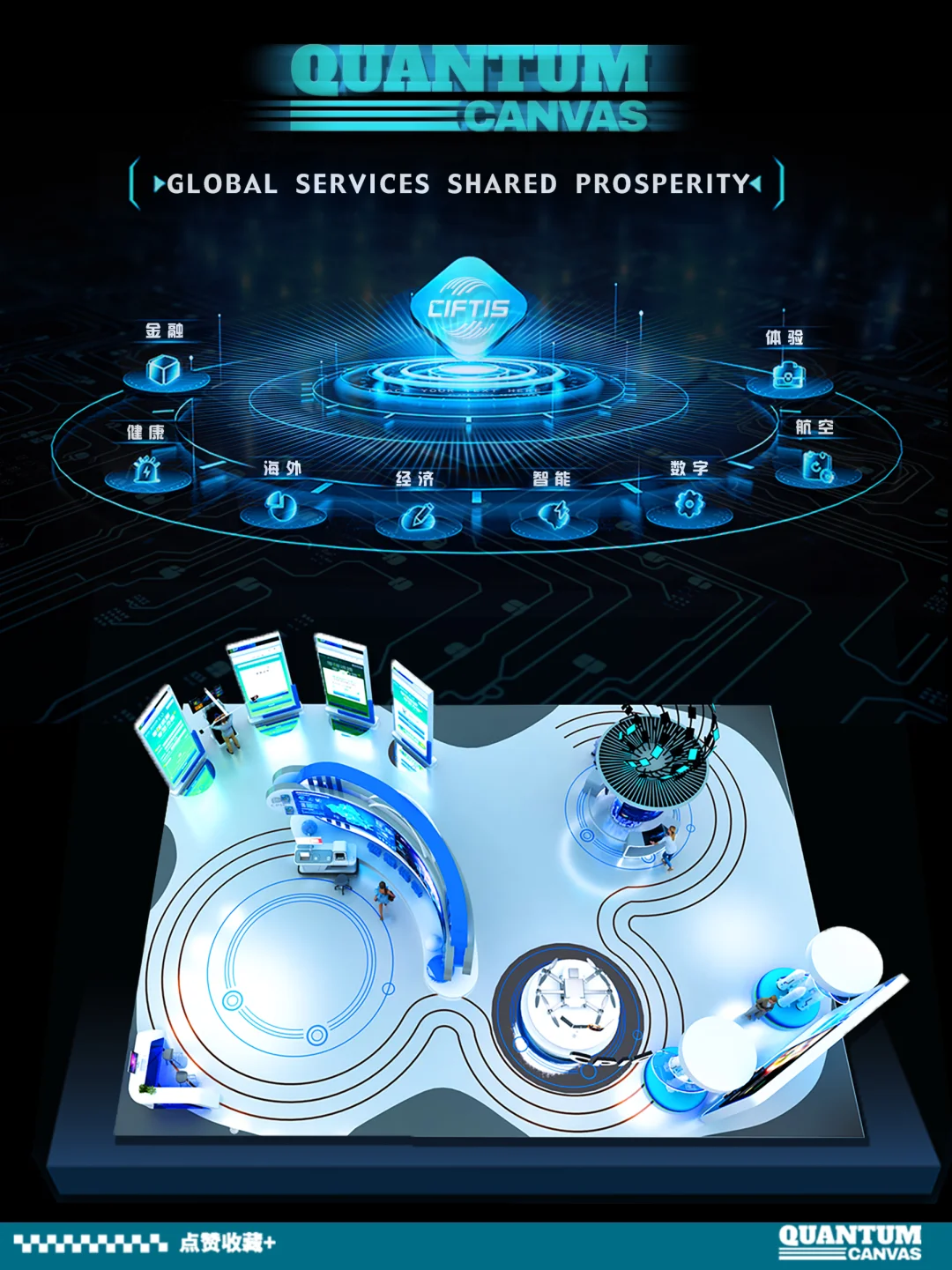 展台设计 ｜ 科技展会