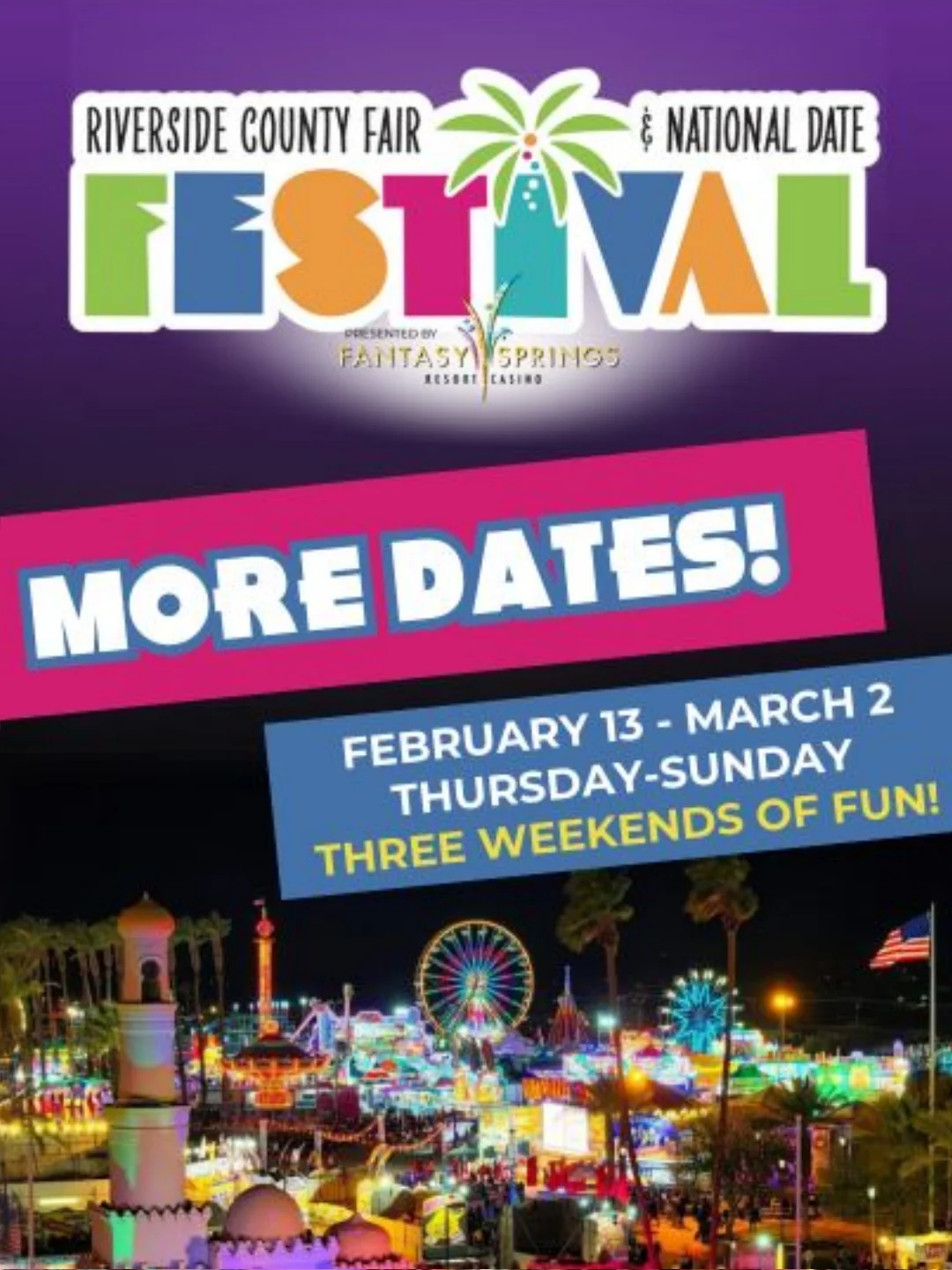 南加人期待已久的Riverside嘉年华要来啦！