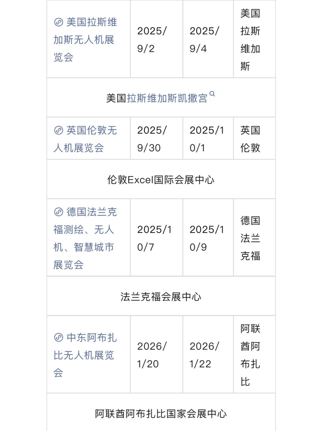 低空经济最全展会排期~