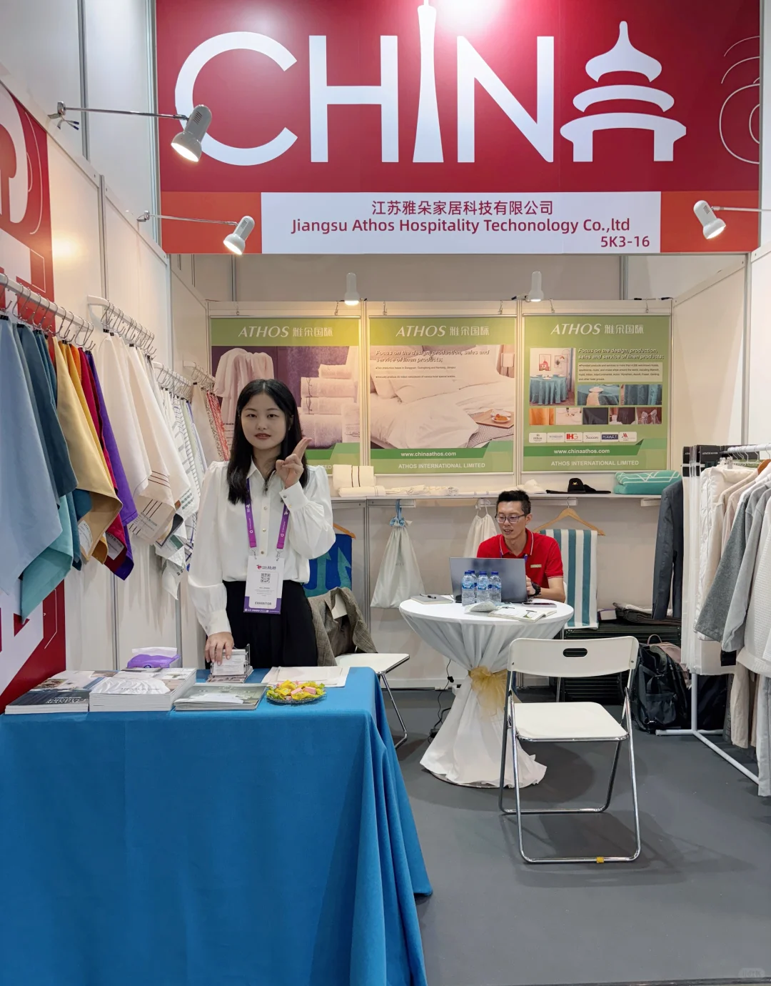 外贸人第一次海外参展～