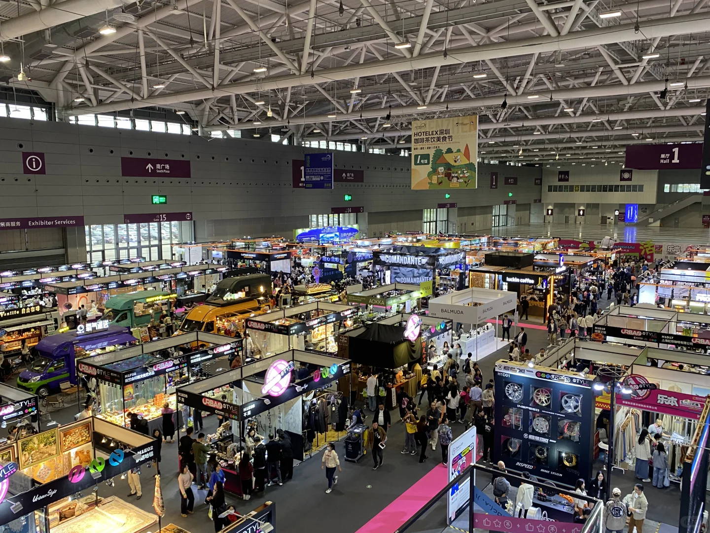 货代人在深圳展会的一天