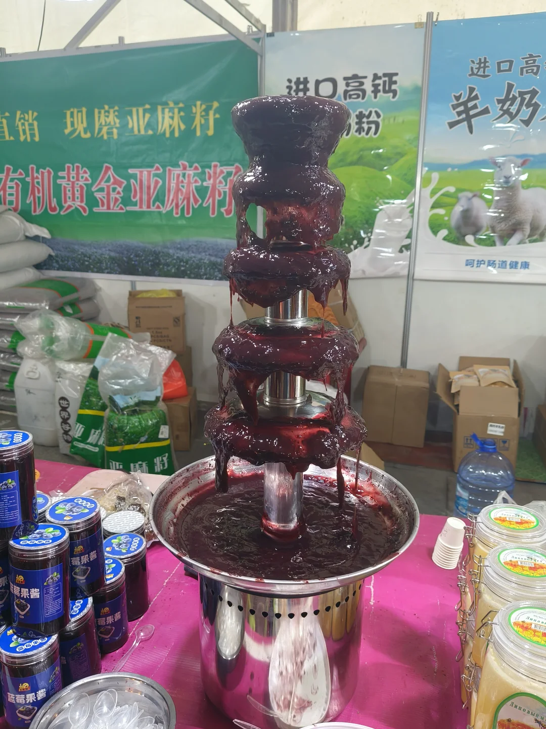 殷巷这里开了一个中俄博览会！