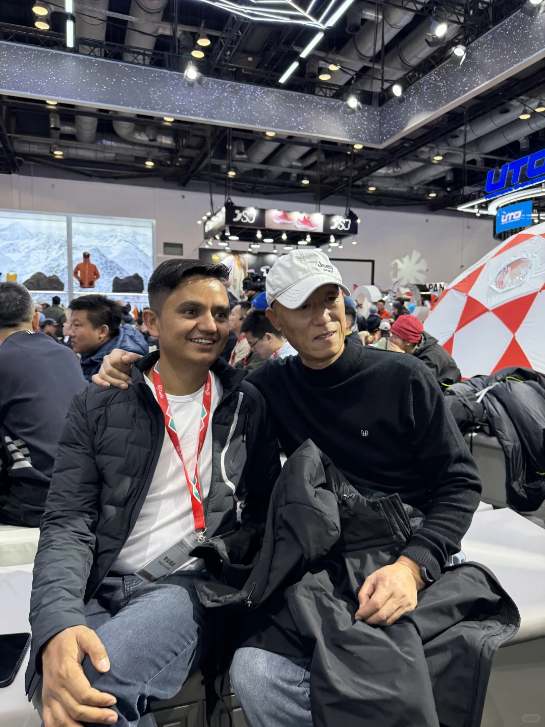 我来北京参加ISPO户外用品展览会了⛺️