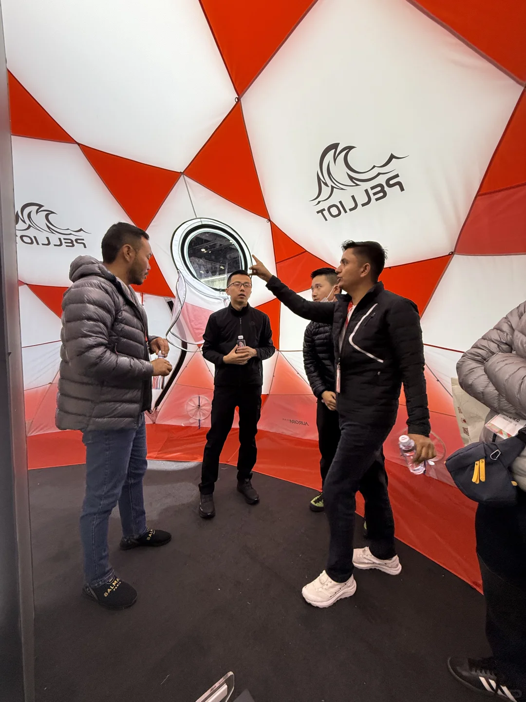 我来北京参加ISPO户外用品展览会了⛺️